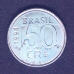50 Cruzeiros Reais 1994 FC ONÇA