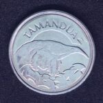 10 Cruzeiros Reais 1993  Soberba TAMANDUÁ - Imagem 2