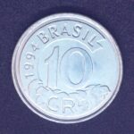 10 Cruzeiros Reais 1994  FC TAMANDUÁ