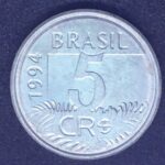 5 Cruzeiros Reais 1994 Soberba ARARA