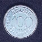 100 Cruzeiros 1993  Soberba PEIXE BOI