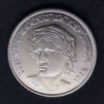 1 Cruzado Novo 1989 Aço Inox  FC - Centenário da República - - Imagem 2