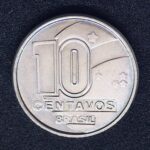 10 Centavos 1989  Aço Inox  FC   GARIMPEIRO