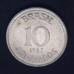 10 Cruzados 1987 Aço Inox  FC