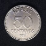 50 Centavos  1988  Aço Inox  FC