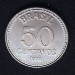 50 Centavos  1988  Aço Inox  Soberba