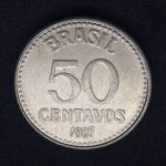 50 Centavos 1987 Aço Inox FC