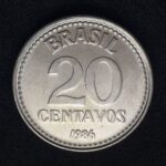 20 Centavos 1986 Aço Inox  FC