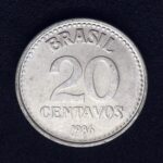 20 Centavos 1986 Aço Inox  Soberba