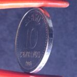 10 Centavos 1986 Aço Inox FC - Imagem 3