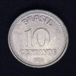 10 Centavos 1986 Aço Inox Soberba