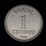 1 Centavo 1986 Aço Inox FC