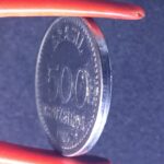 500 Cruzeiros 1985 Aço Inox   Soberba  Nova Republica - Imagem 3