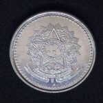 200 Cruzeiros 1986 Aço Inox   FC  Nova Republica - Imagem 2