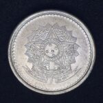 200 Cruzeiros 1985 Aço Inox  Soberba Nova Republica - Imagem 2