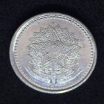 100 Cruzeiros 1986 Aço Inox  Soberba  Nova Republica - Imagem 2