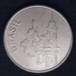 20 Cruzeiros 1985 Aço Inox  FC  IGREJA - Imagem 2