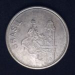 20 Cruzeiros 1985 Aço Inox  Soberba IGREJA - Imagem 2