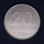 20 Cruzeiros 1984 Aço Inox  FC  IGREJA