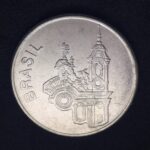 20 Cruzeiros 1983 Aço Inox  FC  IGREJA - Imagem 2