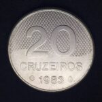 20 Cruzeiros 1983 Aço Inox  Soberba  IGREJA