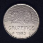 20 Cruzeiros 1982 Aço Inox  Soberba  IGREJA