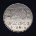 20 Cruzeiros 1981 Aço Inox  Soberba  IGREJA