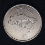 10 Cruzeiros 1985 Aço Inox  FC  INTEGRAÇÃO NACIONAL - Imagem 2