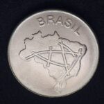 10 Cruzeiros 1984 Aço Inox  FC  INTEGRAÇÃO NACIONAL - Imagem 2