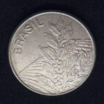 5 Cruzeiros 1984 Aço Inox  FC  CAFÉ - Imagem 2