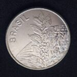 5 Cruzeiros 1983 Aço Inox  FC  CAFÉ - Imagem 2