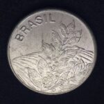 5 Cruzeiros 1982 Aço Inox  FC  CAFÉ - Imagem 2