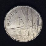 1 Cruzeiro 1981  Aço Inox  Soberba CANA DE AÇÚCAR - Imagem 2