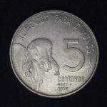 5 Centavos 1976  Aço Inox  FC (FAO)