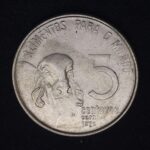 5 Centavos 1976  Aço Inox  Soberba (FAO)