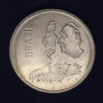 1 Cruzeiro 1972    Níquel  Soberba  SESQUICENTENÁRIO DA INDEPENDÊNCIA DO BRASIL - Imagem 2
