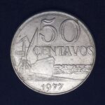 50 Centavos  1977    Aço Inox  Soberba