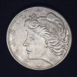 20 Centavos  1976    Aço Inox   Soberba - Imagem 2