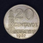 20 Centavos  1967   Cupro-Níquel  Soberba