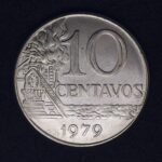 10 Centavos  1979   Aço Inox   Soberba