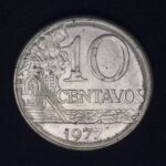 10 Centavos  1977   Aço Inox   Soberba