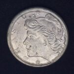10 Centavos  1977   Aço Inox   Soberba - Imagem 2