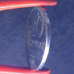 10 Centavos  1976   Aço Inox   Soberba - Imagem 3