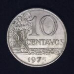 10 Centavos  1975   Aço Inox   Soberba
