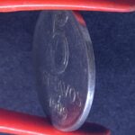 5 Centavos  1969   Aço Inox   Soberba - Imagem 3