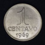1 Centavo  1969  Aço Inox   FC