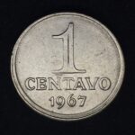 1 Centavo  1967  Aço Inox   FC