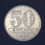 50 Centavos  1961  Alumínio   MBC