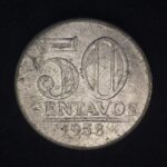 50 Centavos  1958  Alumínio   Soberba