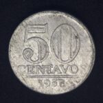 50 Centavos  1958  Alumínio   MBC